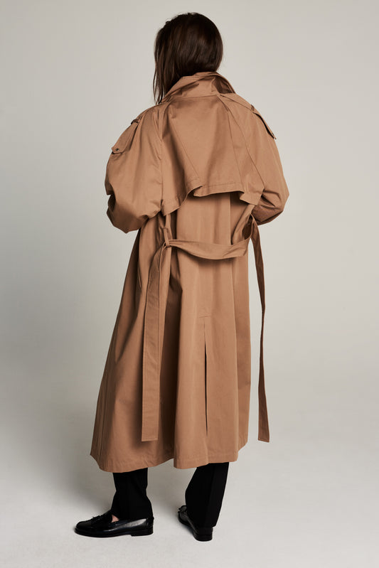 Wikitoria Trench Coat | Camel