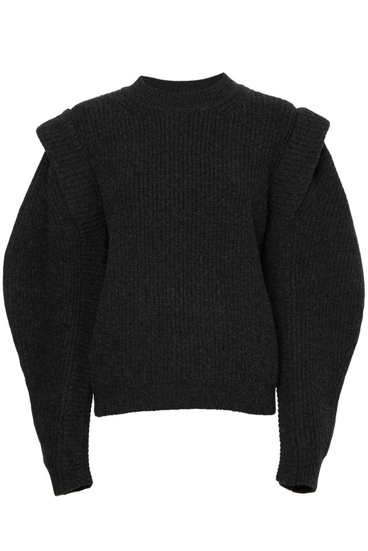 Valou Cashmere Knitted Sweater | Antracite